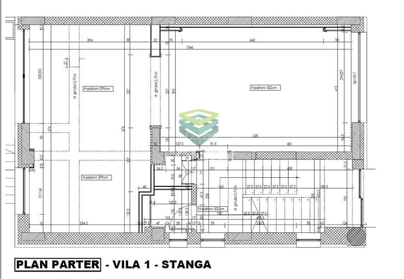 Vilă tip duplex - Floreasca / Barbu Văcărescu - S+P+2E - 16