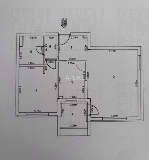 Apartament 2 camere Tractorul - 12