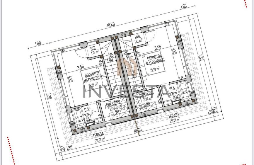 Duplex premium cu panorama, strada retrasa, zona Andrei Muresanu - 4