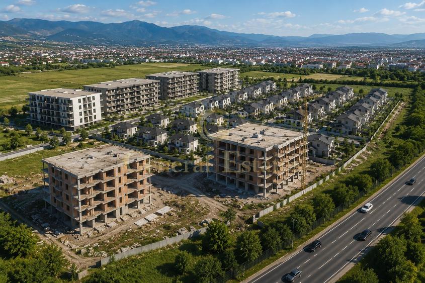 PROIECT REZIDENȚIAL APROBAT ÎN BRAȘOV | 45.000 mp | PUZ Aprobat - 2