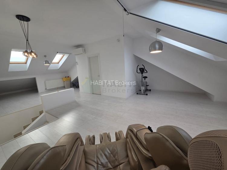 Vilă  cu mansardă, piscină și design modern – Tunari - 29