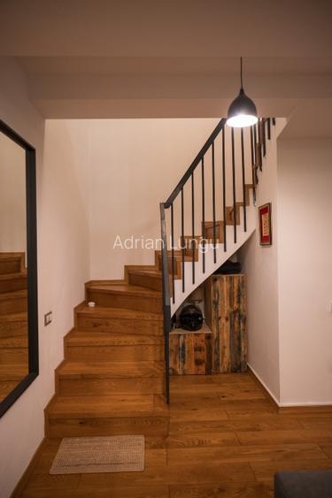 Duplex vanzare 2 nivele cu gradina privata la statie metrou Straulesti - 4