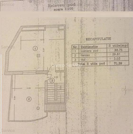 Inchiriere vila etajele 1+2+M Cotroceni metrou spital Eroilor imobil 2002 - 3