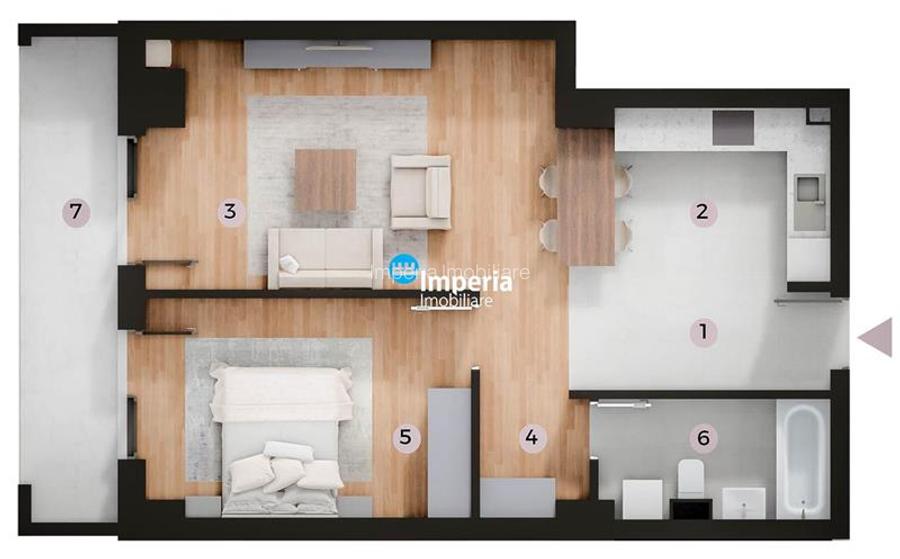 Apartamente noi, Tatarasi Kaufland, Pret Promotional! - 3