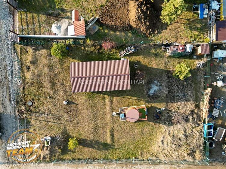 Casuta din lemn,cu 520mp teren intravilan,zona linistita,aproape de oras,Sancrai - 7