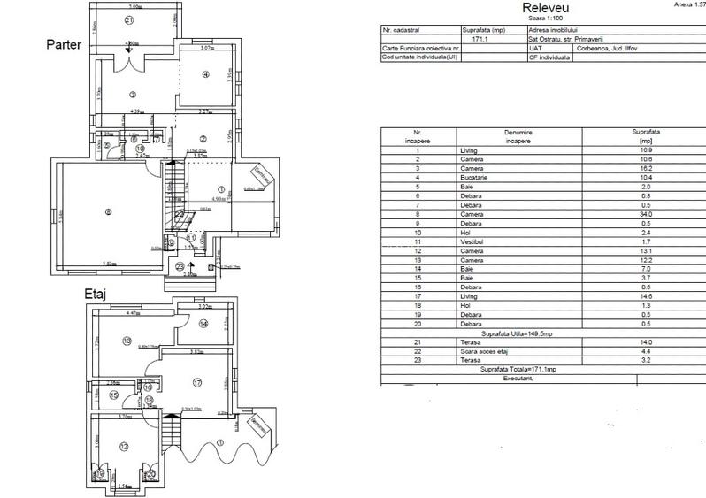 Corbeanca, inchiriez vila superba, stil american, cu semineu si panouri solare - 15