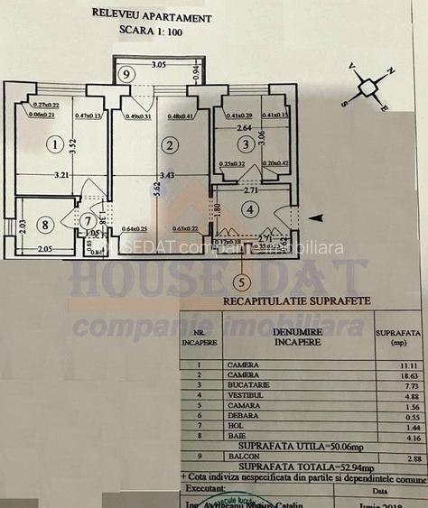 Vanzare apartament 2 camere Calea Mosilor, vedere spate - 10