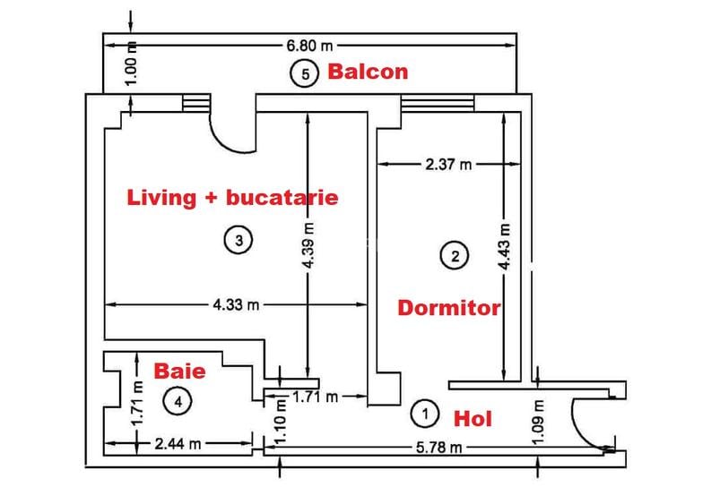 EXCLUSIVITATE! Apartament 2 camere mobilat, utilat, bloc NOU Cug - 18
