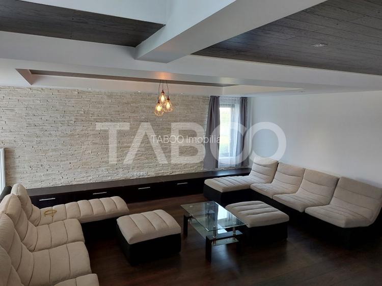 Casa de inchiriat cu 5 camere si 780 mp gradina langa padure in Sibiu - 4