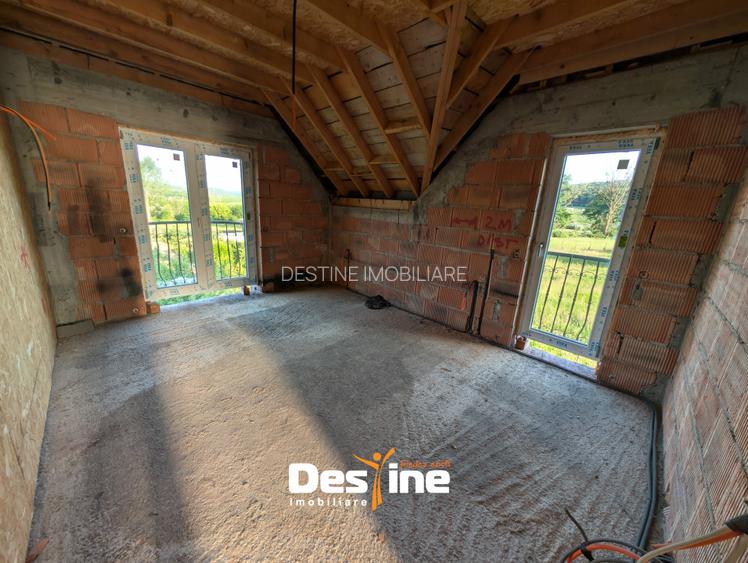 Dobrovat - Casa la Rosu P+1+Pod 129 mp Utili 1000 mp Teren - 14