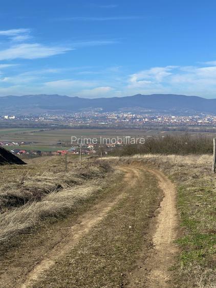 Teren panoramic 2400 mp cu cabană | View superb | comuna Ciugud - 2