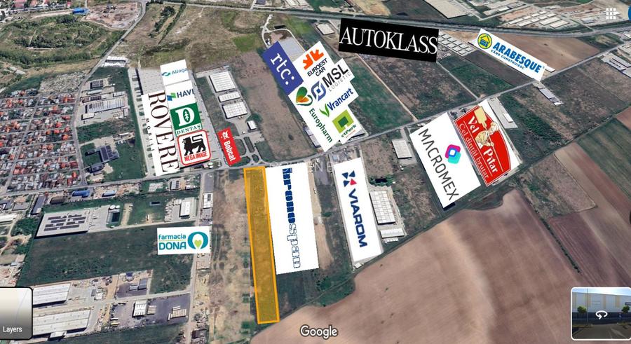 Teren de vânzare – 14.352 mp în Chitila, Centura București - A0 - 3