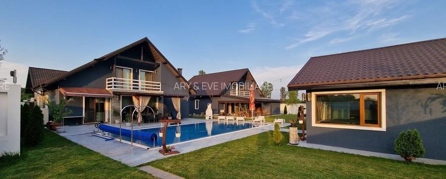 Vilă de Lux de 373 mp în Izvorani – Terase Vaste, Piscină și SPA lângă Pădure - 21