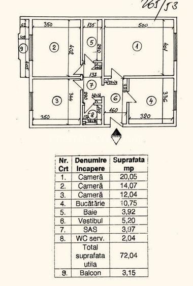 Vanzare Apartament 3 Camere Mall Vitan– Nerva Traian Bloc 1994 anvelopat - 5