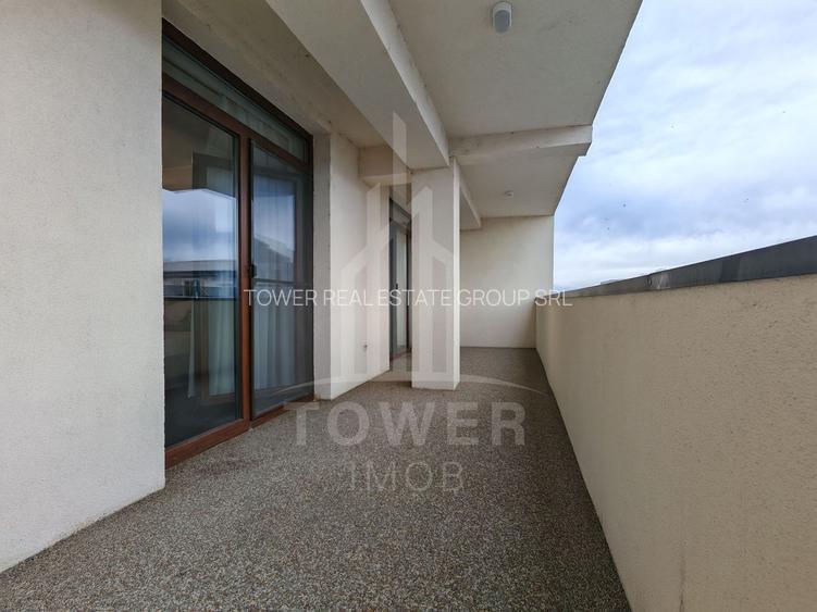 Penthouse 100 mp, terasă generoasă- vedere panoramică, compartimentare excelenta - 17