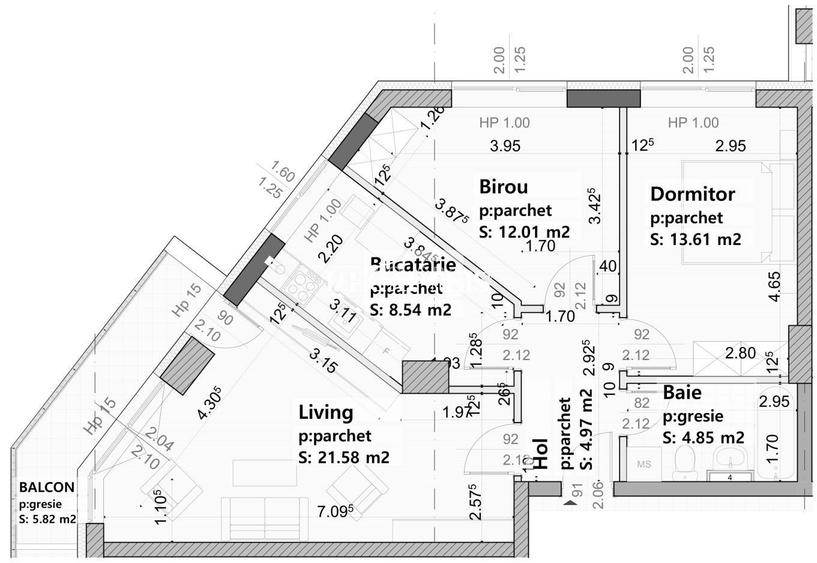 Apartament 3 camere Intabulat - 8