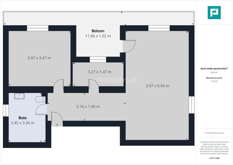Apartament cu 2 camere, terasă generoasă – Moșnița - 22