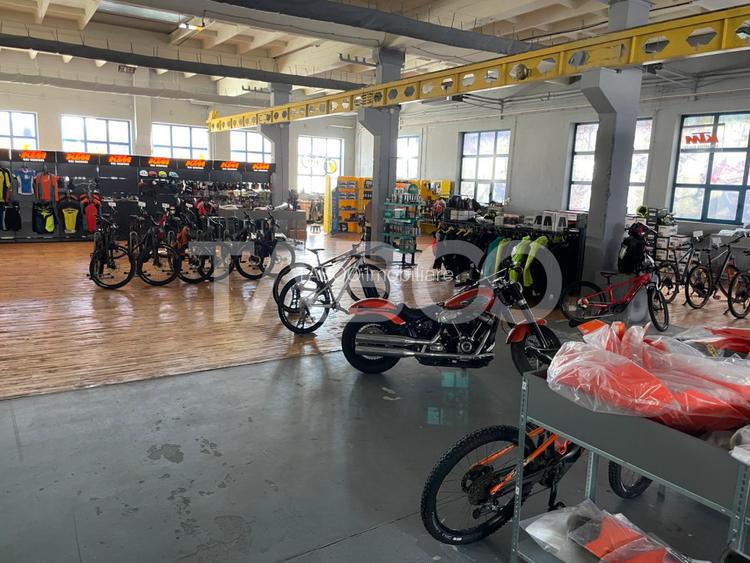 Hala 430mp cu vitrina 21m si birouri zona circulata Piata Cluj - 3