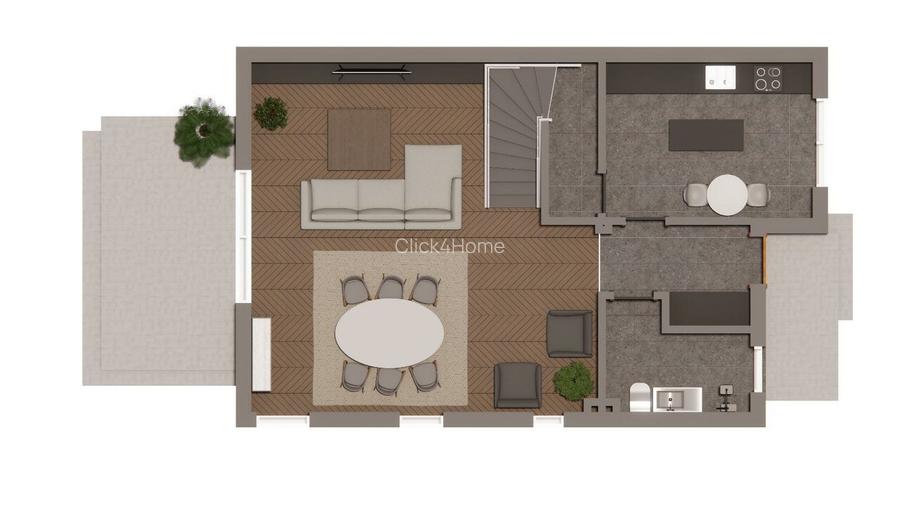 15.000€ REDUCERE - Vilă nouă - 180mp utili, 5 camere, aproape de Olga Gudynn - 3