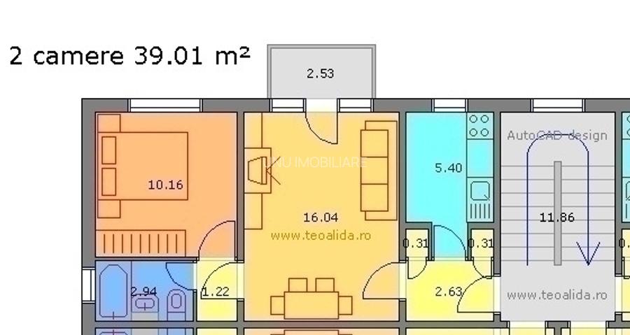 2 camere SD Ideal investitie – Zona Păcurari Posta Carrefour Express /Alpha Bank - 2