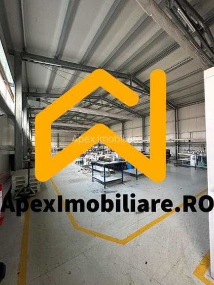 Hala Industrială Vest Ploiești 550 mp + Birouri | Parcare 20 auto | Acces TIR | - 8