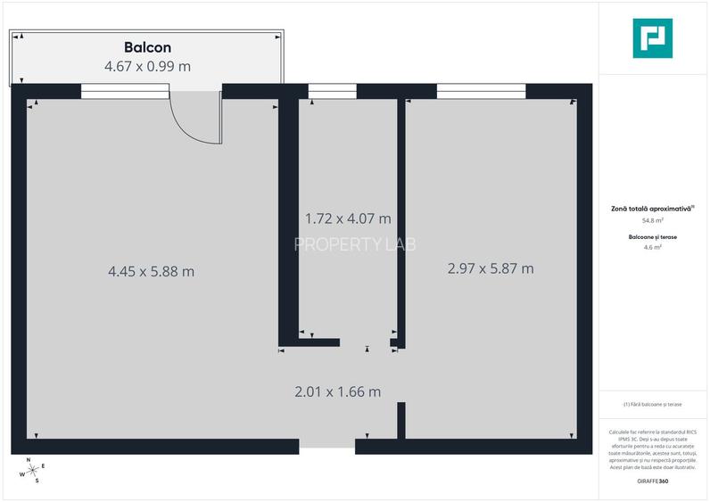 Apartament 2 camere la gri – Giroc - 6