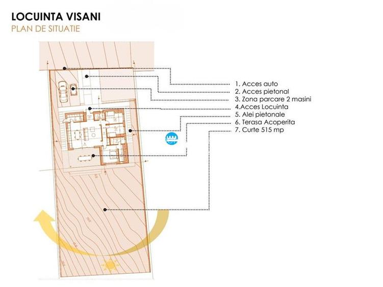 Proiect modern, plan parter cu 1000 mp teren – oportunitate in Bucium Visan - 3