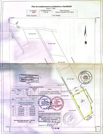 vand teren in sat Gageni - 1