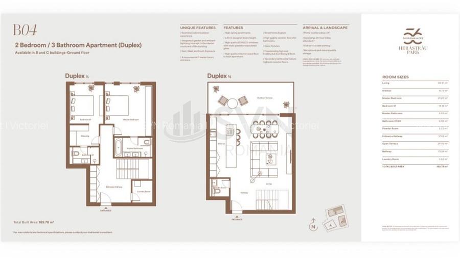 REA1028273 56 Nordului Park Residences l Duplex l Ultralux l Terasa l Parcare l - 11
