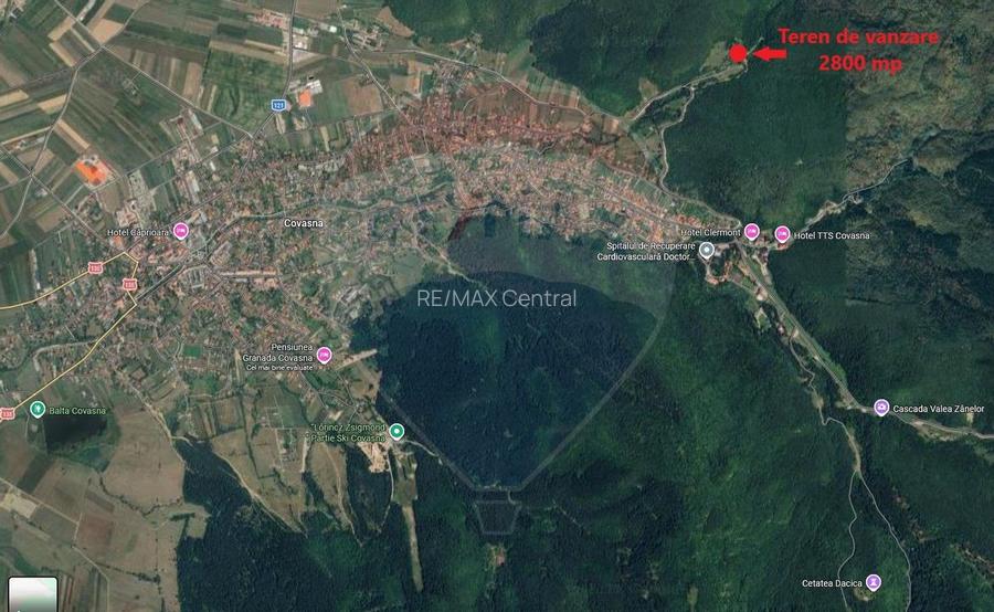 Poienita 2800mp, Covasna, zona hotel Clermont, inconjurat de padure - 2