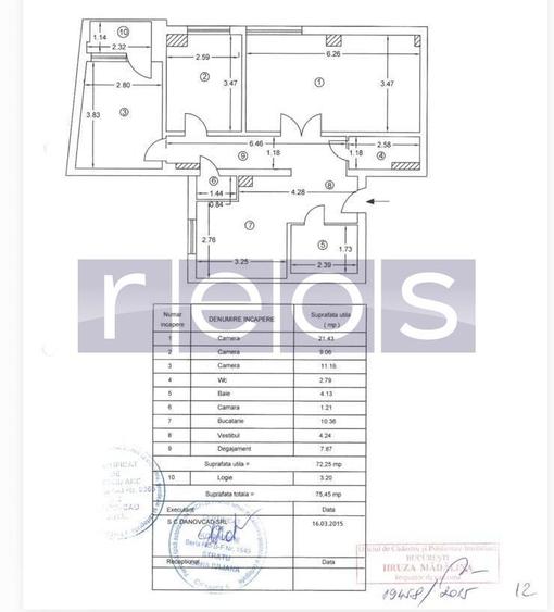 VÂNZARE 3 CAMERE | PIAȚA ROMANA | CENTRALA IMOBIL - 8