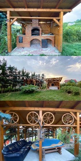 Casa 210 mp-garaj-curte amenajata-panouri solare-Ghinda - 7