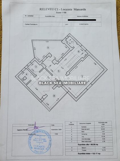 Vila 7 camere D+P+1+M - 2 Garaje - 50m de plaja - Zona centrala - 24