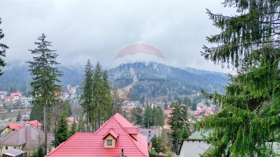 Vilă de vânzare în Predeal – vedere panoramică către pârtia de schi - 30