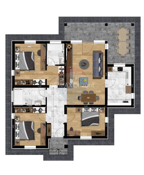 VILA BEST-  Casa individuala, noua, 4 camere, teren 527mp - 4