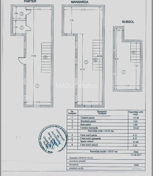 Floreasca strada Popasului | casa 120 mp si curte | spatiu subsol 23 mp - 10