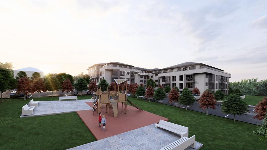 Proiect NOU -- Sun Residence -- Apartament 2 camere - TIP 4 - 60 Mp - 12