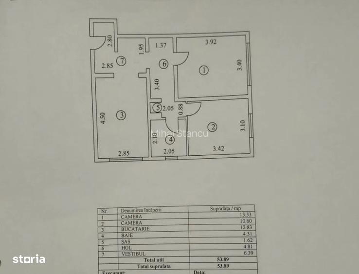 Apartament 2 camere, Crângași, decomandat, parcare - 11