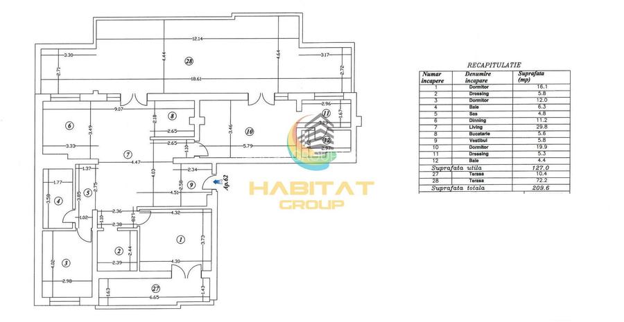 Mihai Bravu PENTHOUSE 4 camere  mutare rapida 2 min metrou - 2