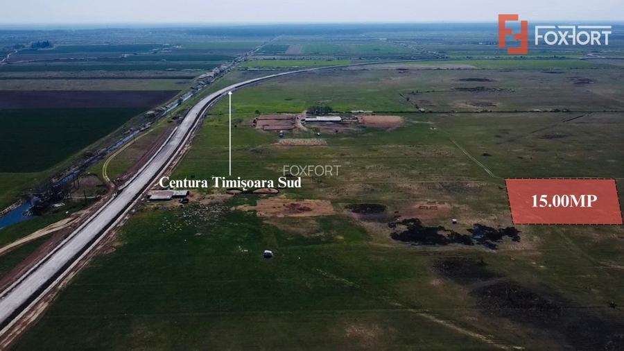 COMISION 0% Teren Extravilan Giroc, 15.000 mp, Front Stradal 47ml - V6272 - 3