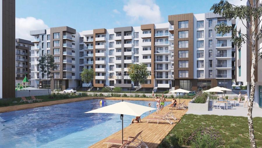Apartament modern cu 2 camere tip studio, piscină și acces metrou - 7