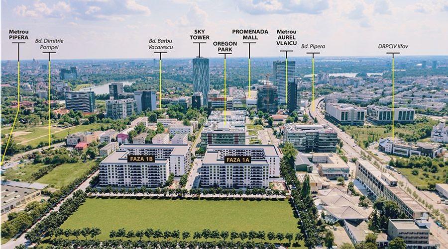 Apartament de vânzare în Nusco City – Faza 2, Pipera - 2