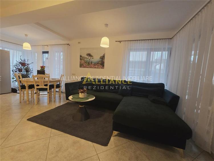 Mobilata si utilata - asfalt - 600m de STV- 3 camere - dressing - 3