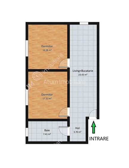 Apartament cu 3 camere si loc de parcare in Turnisor zona Alma - 8