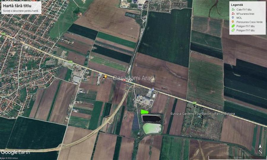 Teren intravilan pentru hala, cu acces din DN7, Vladimirescu - 2