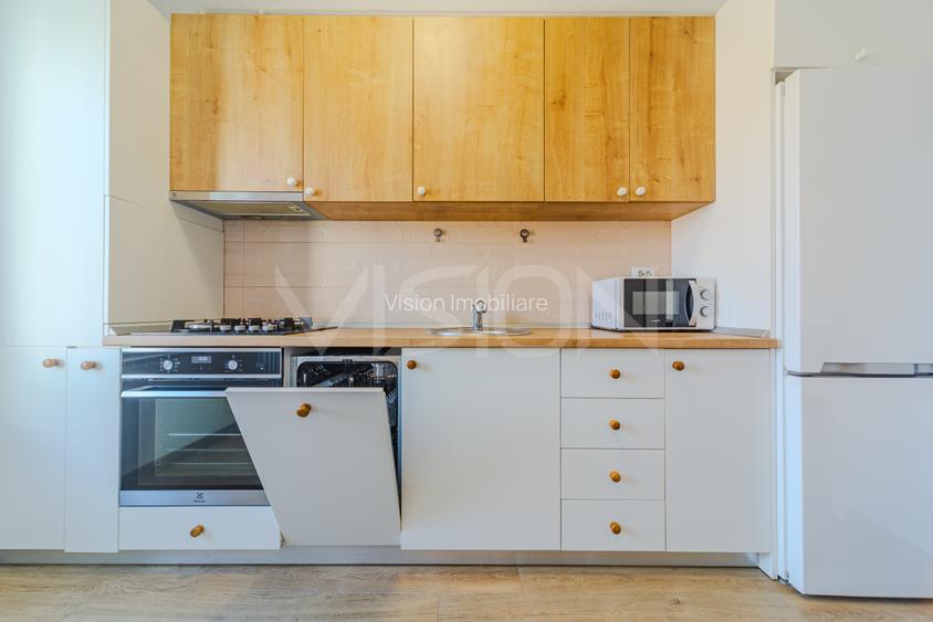 ⚡TUR VIRTUAL 2 camere | 54 m² | modern  | parcare | terasă | Piața Abator - 9