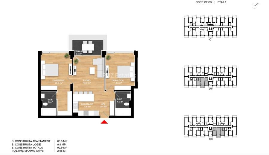 Apartament 3 Camere Pipera | Millo 8 | Modern, gradina & terasa | Investitie - 5