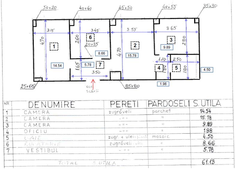 Apartament 3 camere – zona Gara de Nord - 9