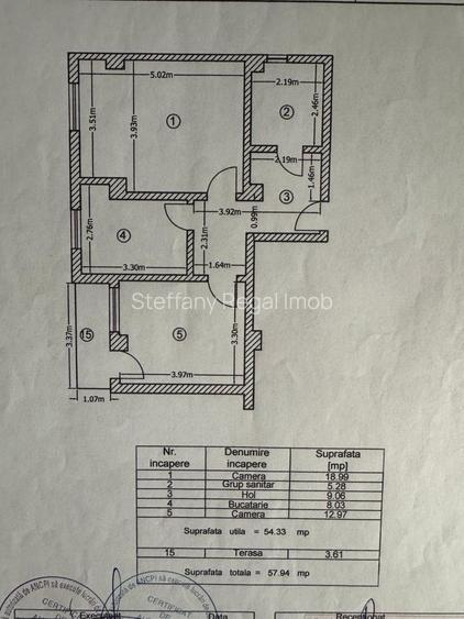Apartament 2 camere de vanzare Pacii - 7