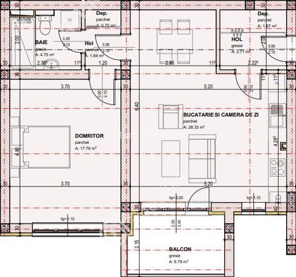 Apartament la cheie de 2 camere cu balcon si gradina zona Brana - 4
